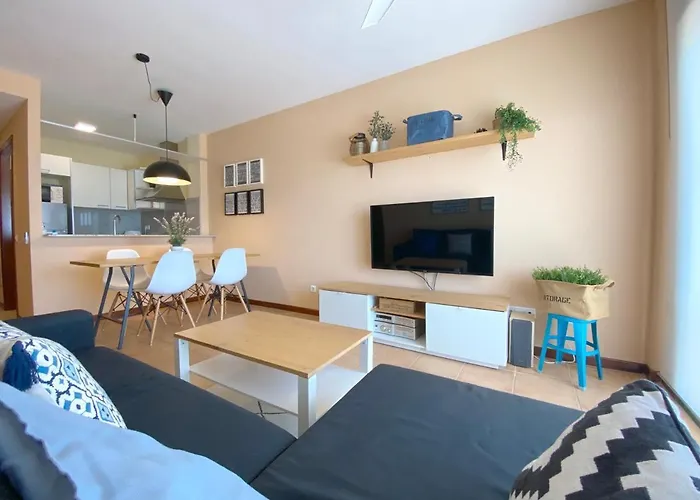 Apartamento Vistas Al Mar Playa Eucaliptus, Con Solarium Privado *