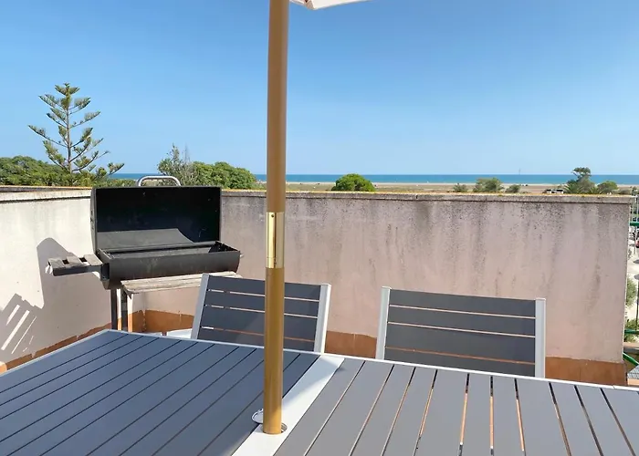 Vistas Al Mar Playa Eucaliptus, Con Solarium Privado * L'Eucaliptus